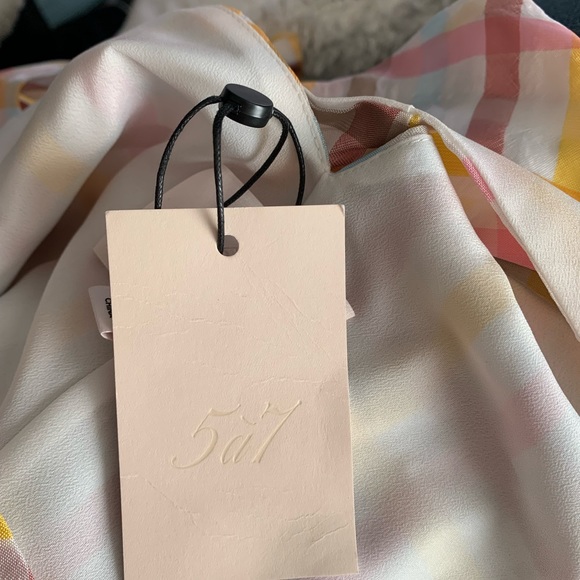 CINQ À SEPT Astor  Sleeveless Tiered Maxi Dress. - Picture 10 of 12